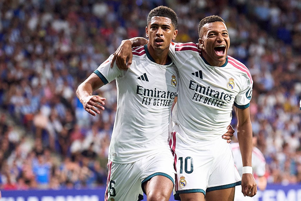 Real Madrid goleó a la Real Sociedad con Kylian Mbappé figura: acá la tabla de posiciones de LaLiga. (Photo by Pablo Rodriguez/Quality Sport Images/Getty Images)