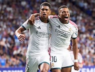 Real Madrid goleó a la Real Sociedad con Kylian Mbappé figura: acá la tabla de posiciones de LaLiga. (Photo by Pablo Rodriguez/Quality Sport Images/Getty Images)