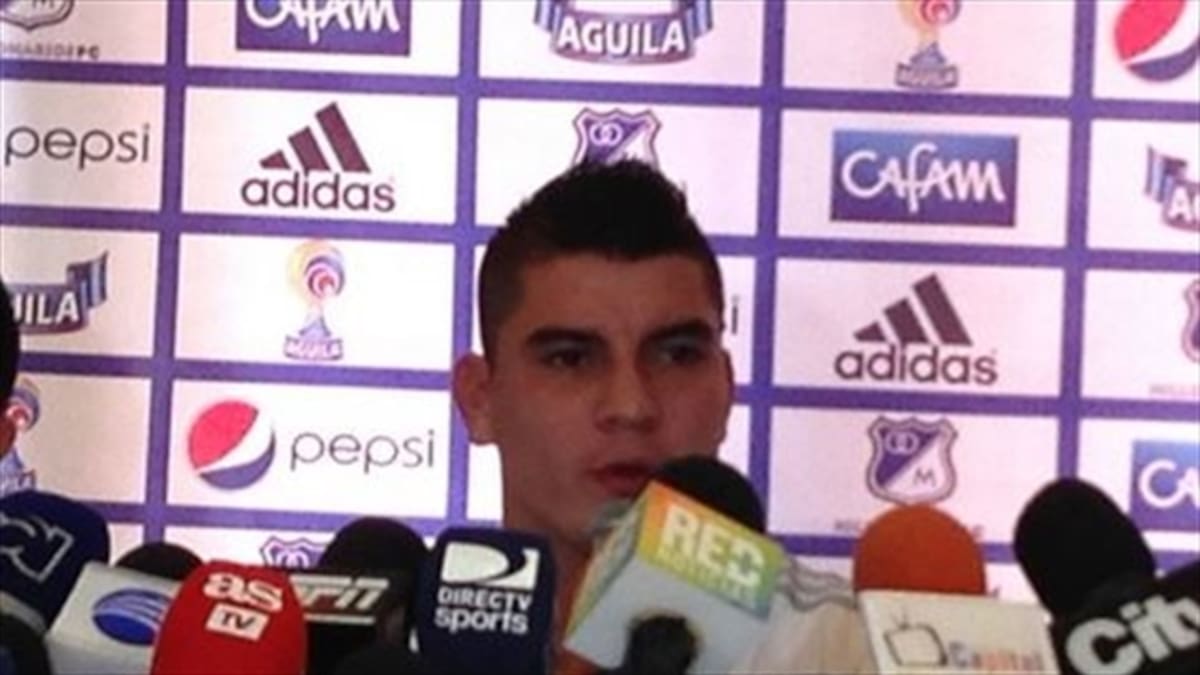 Millonarios es un gran reto y debo afrontarlo con goles: Michael Rangel