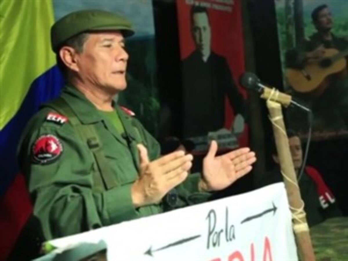 ELN no descarta dejación de armas en proceso de paz