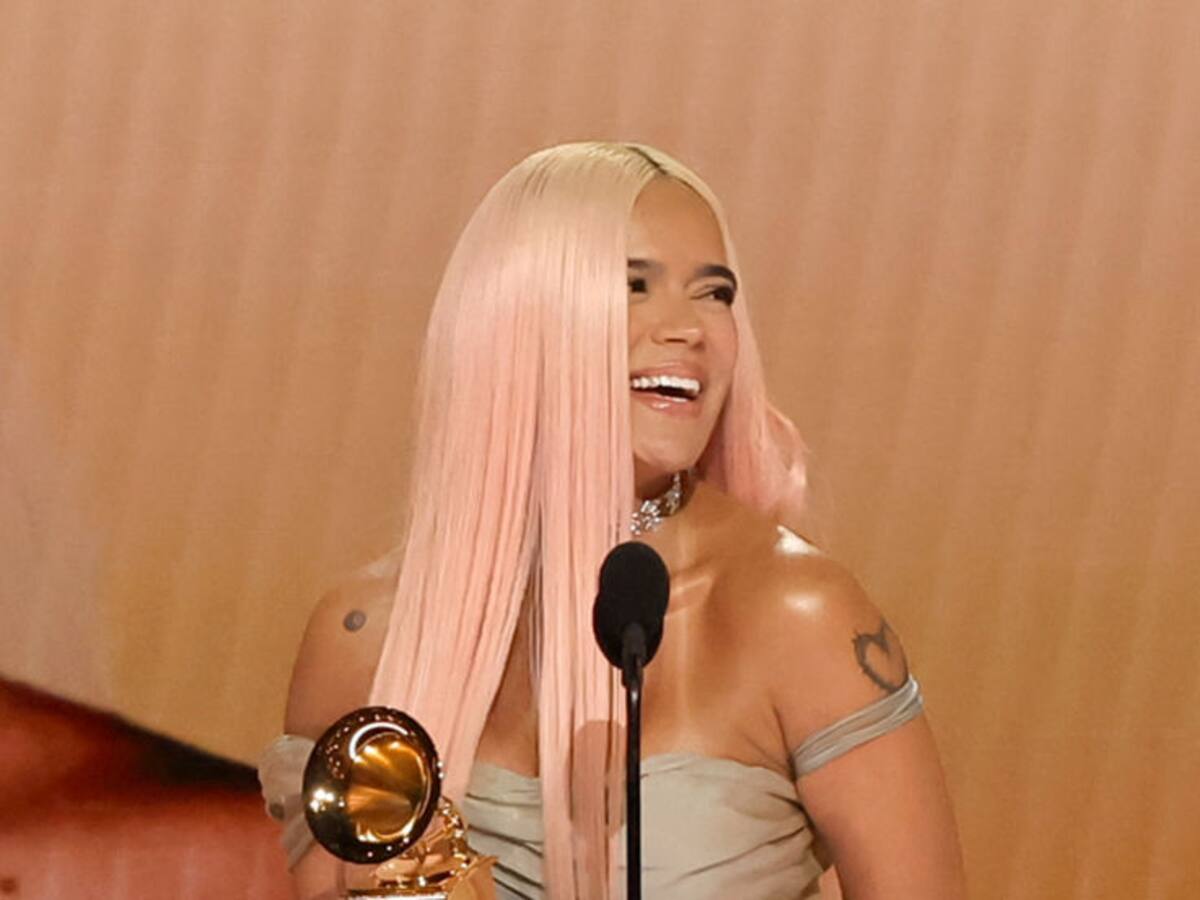 Karol G gana su primer grammy a mejor álbum de música urbana por ‘Mañana será bonito’