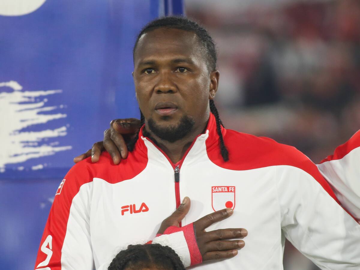 Hugo Rodallega, directo con los rumores sobre su salida de Santa Fe: Esto dijo