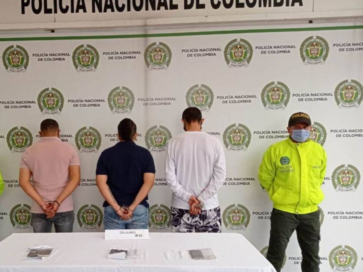 Desarticulan banda que distribuía droga en Pereira y en el sur del país