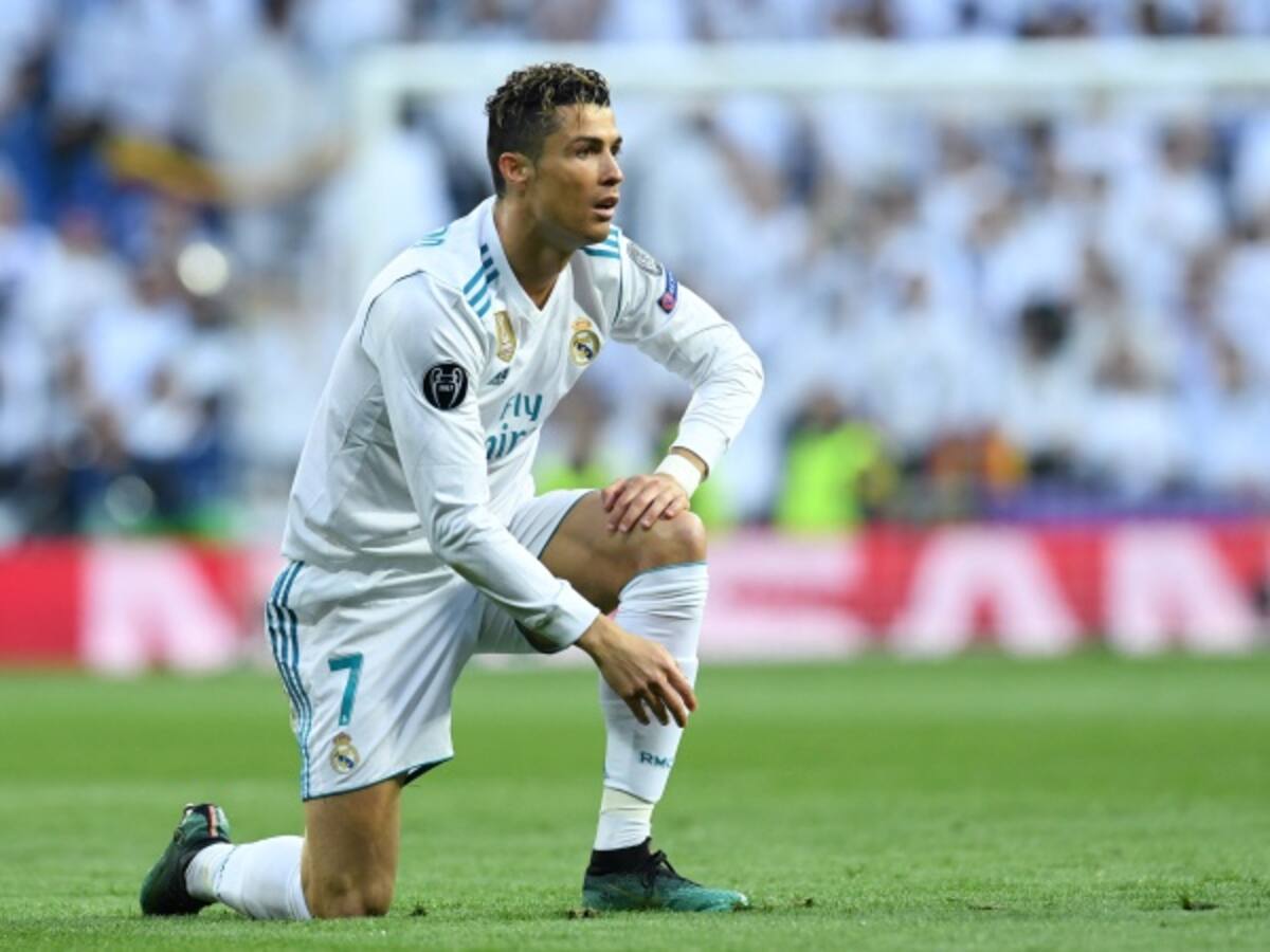 Cristiano sufre un leve esguince de tobillo que no pone en peligro la final