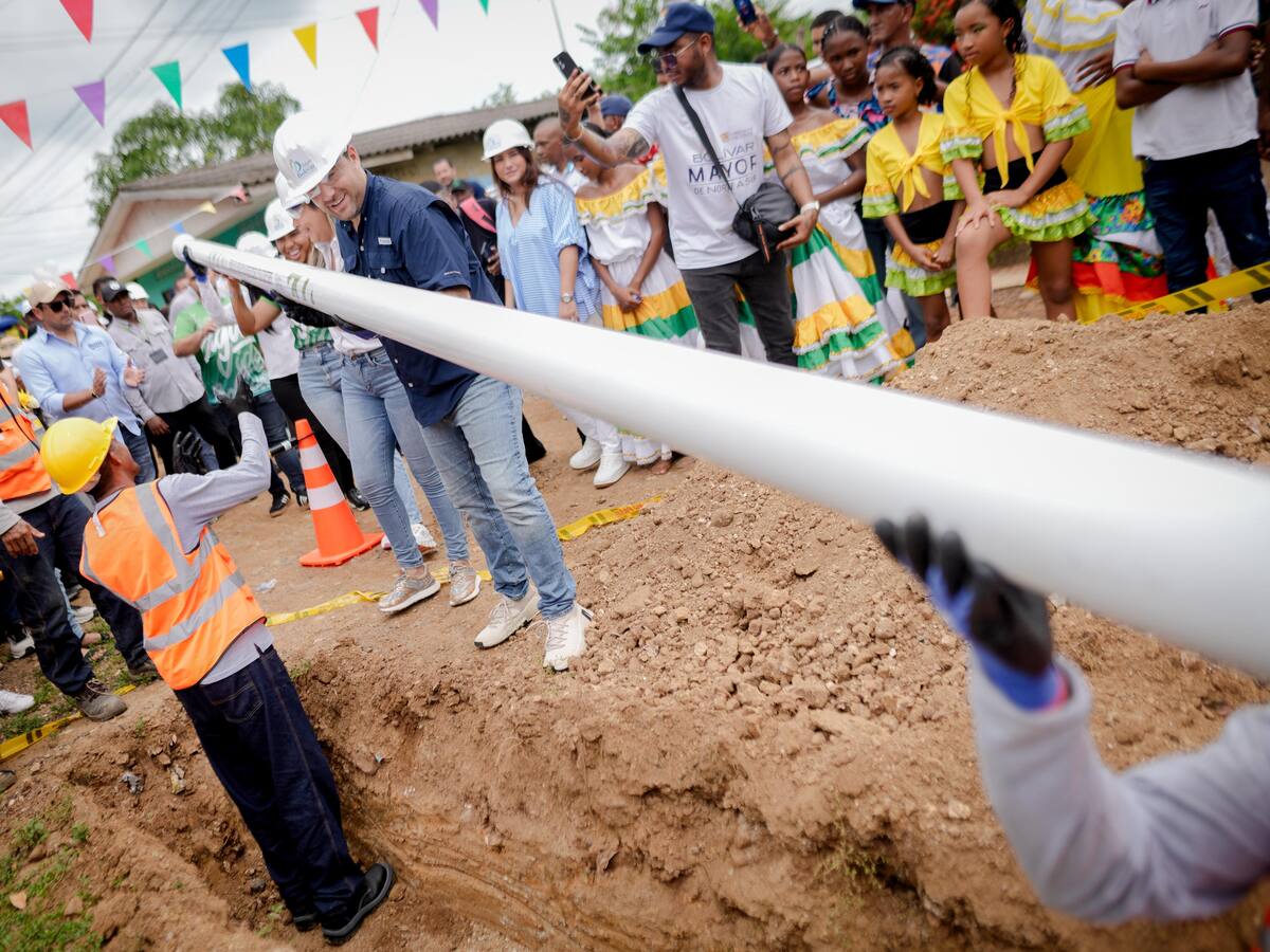 Comenzó obra del acueducto regional en Arroyohondo, Bolívar: agua llegará a cinco corregimientos