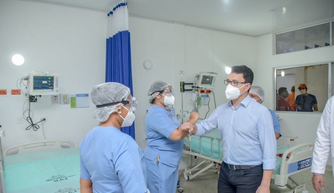 Ocupación camas UCI.