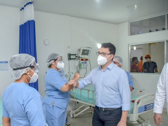 Ocupación camas UCI.