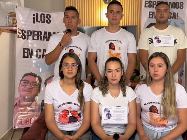 Familias de secuestrados en Cauca piden al Gobierno suspensión de acciones ofensivas