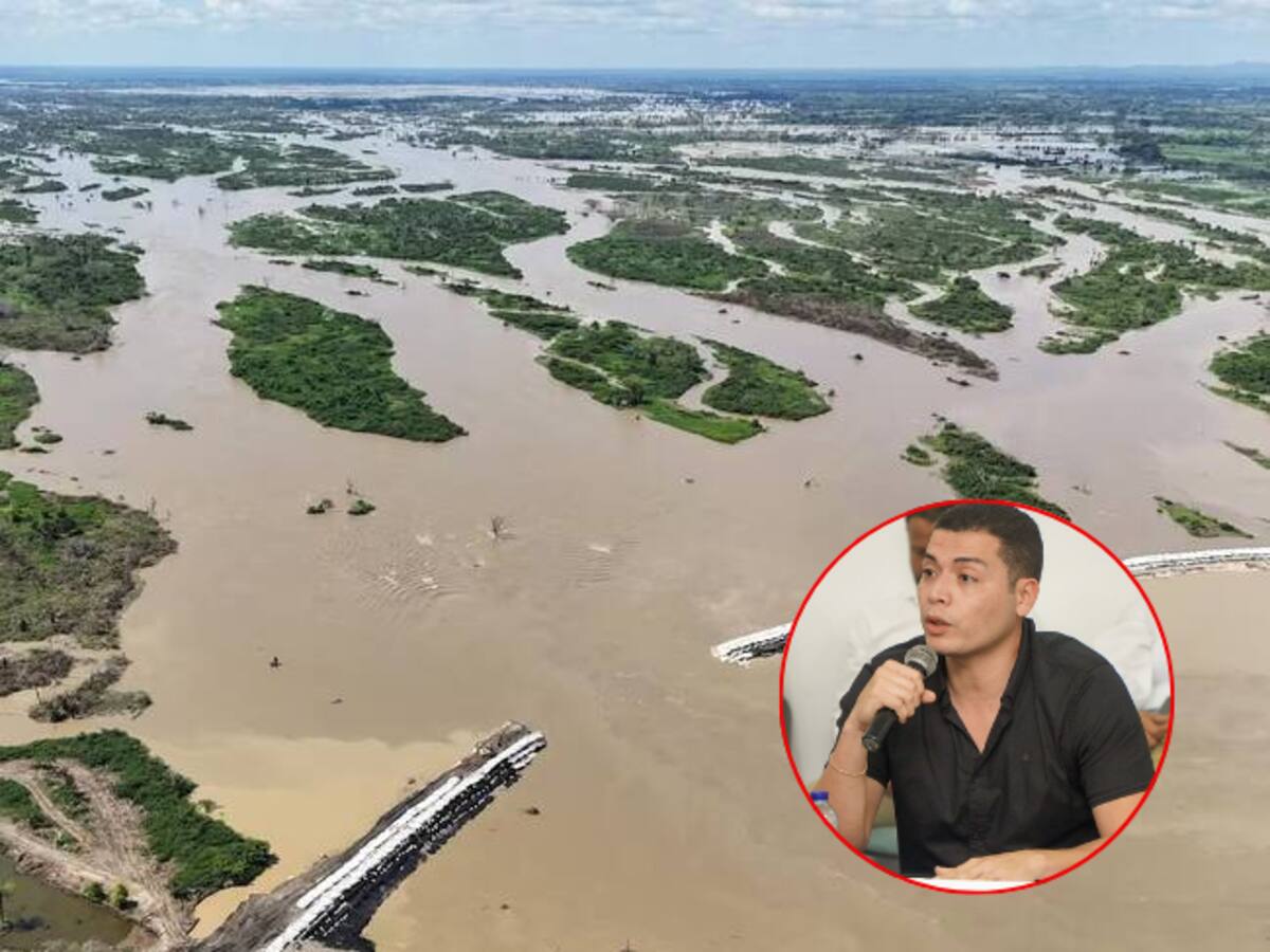 “Si no cortamos el flujo de agua, La Mojana va a desaparecer”: alcalde de Sucre, Sucre