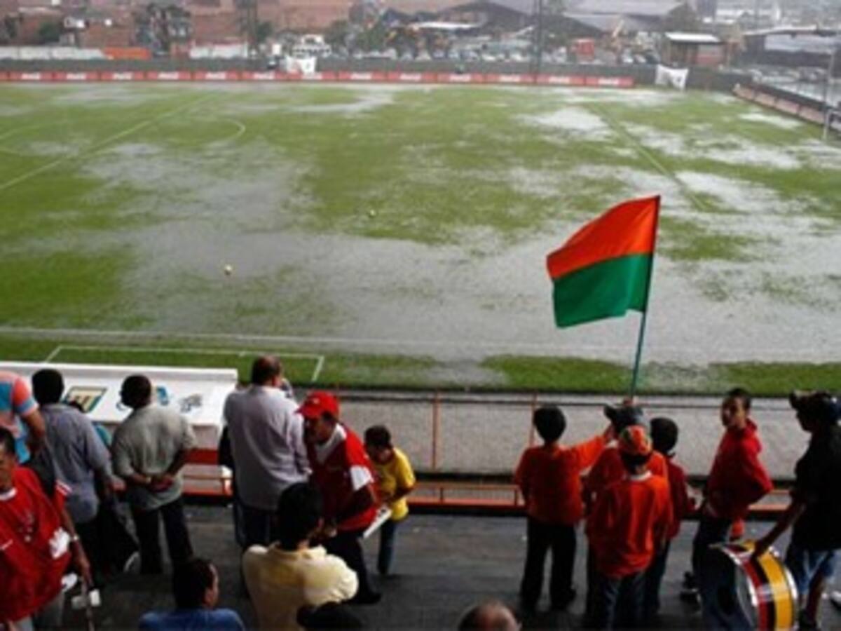Suspendido por lluvia el partido Envigado-Pasto por la final de la Promoción