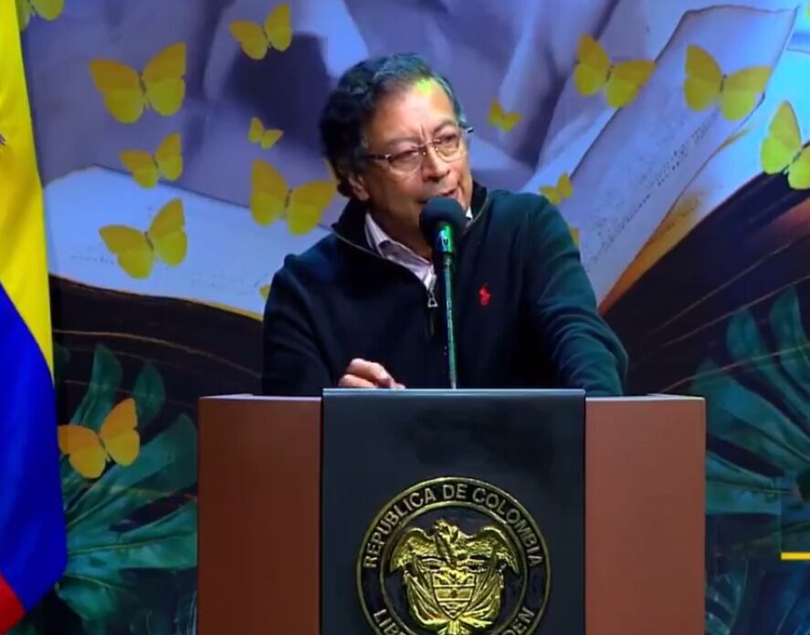 Gustavo Petro. Foto: Captura de pantalla.