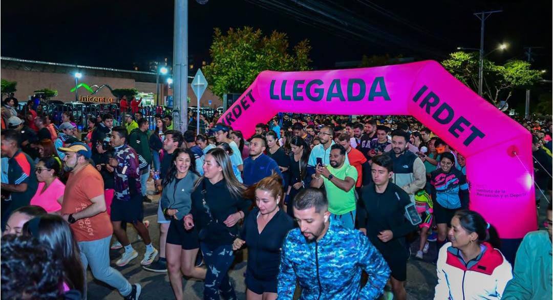 Tunja se alista para recibir una vez más el Neon Night Running Fest, una carrera nocturna que se realizará este miércoles 30 de julio