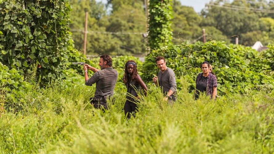 "The Walking Dead" sigue siendo una de las series estrella de la televisión a pesar del flojo arranque de su octava temporada. Foto: Colprensa