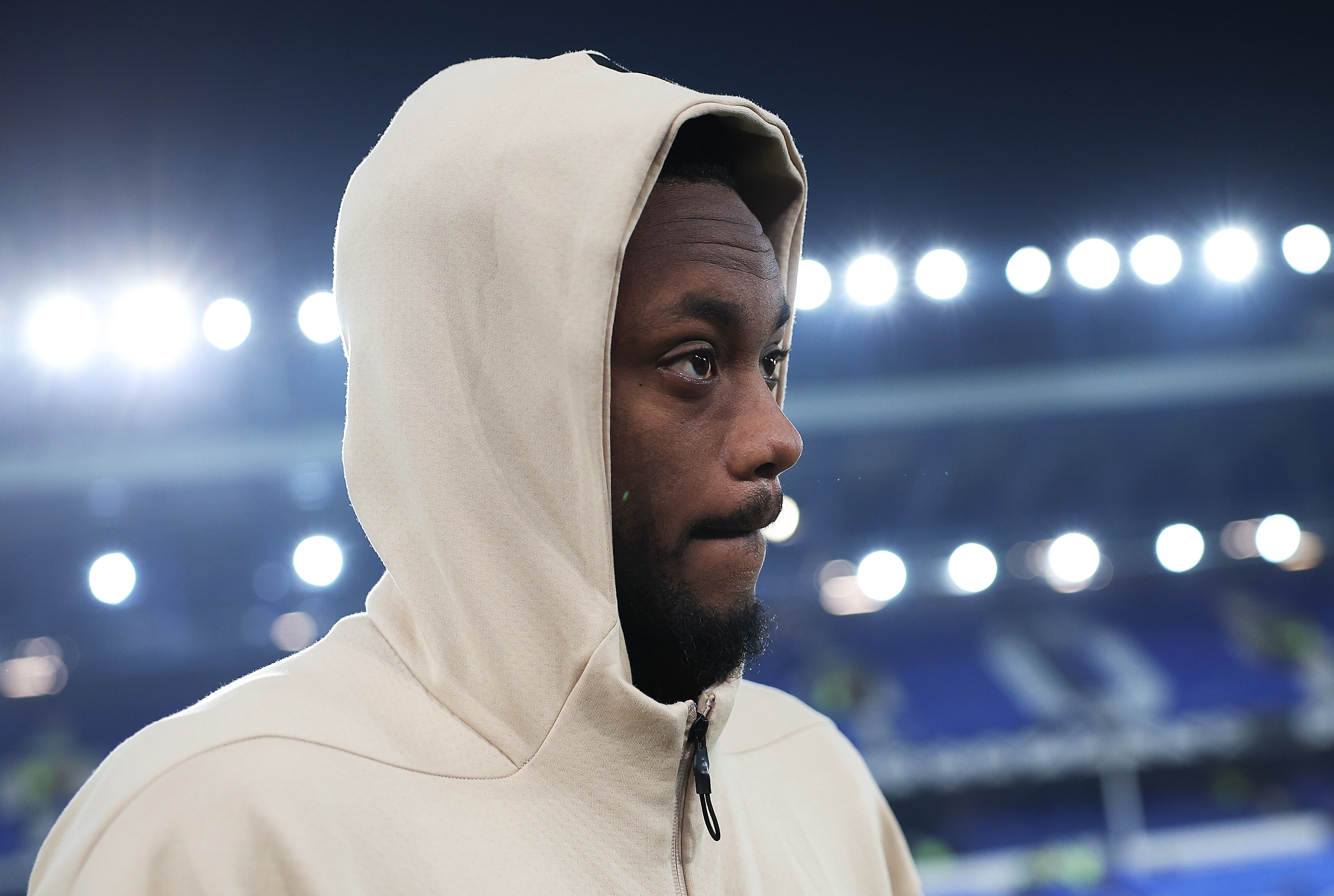 Jhon Jader Durán en su llegada al Godison Park. (Photo by Neville Williams/Aston Villa FC via Getty Images)