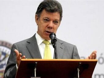 Presidente Juan Manuel Santos. Foto: Colprensa.