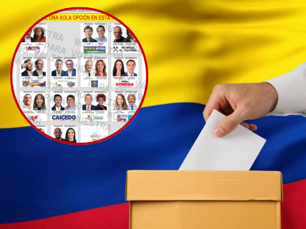 Tarjetón presidencial del 31 de mayo, ¿cómo marcarlo correctamente y que no le anulen el VOTO?