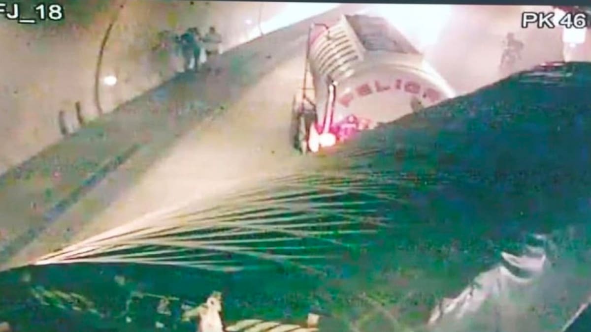 Cierre total de la vía Bogotá- Villavicencio por accidente vehicular
