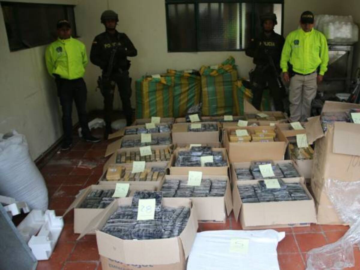 Incautan más de una tonelada de cocaína en Fusagasugá, Cundinamarca