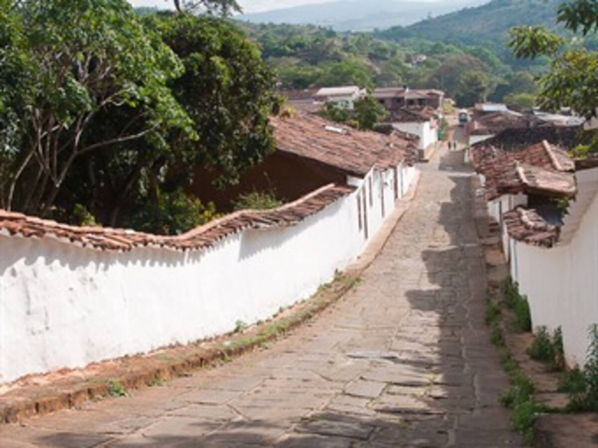 Historia, piedra y mucha paz en Barichara, "el pueblo más lindo de Colombia"