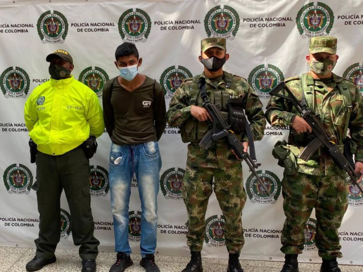 Capturan a disidente armado que planeaba atentar contra la Fuerza Pública