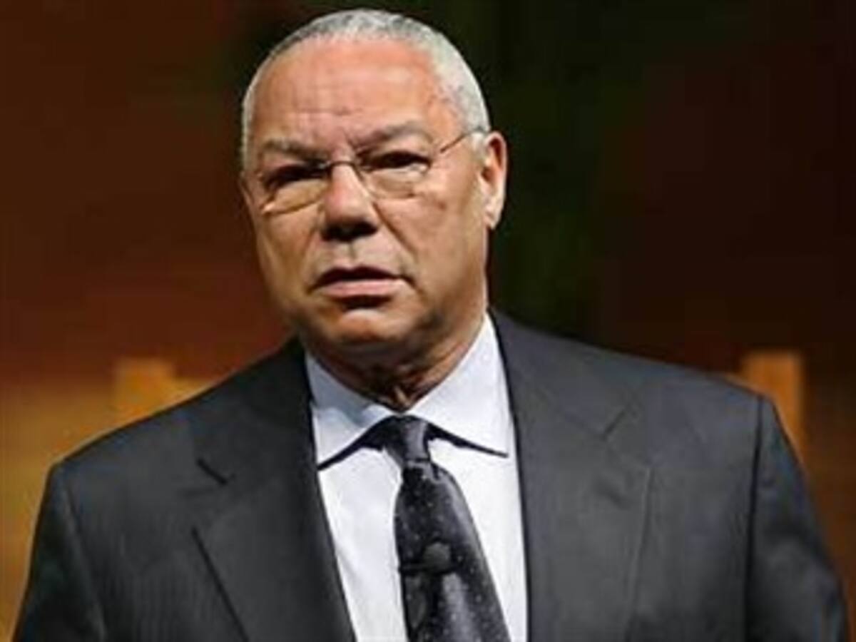 Colin Powell recomienda a Obama 'centrarse como un bisturí' en el desempleo