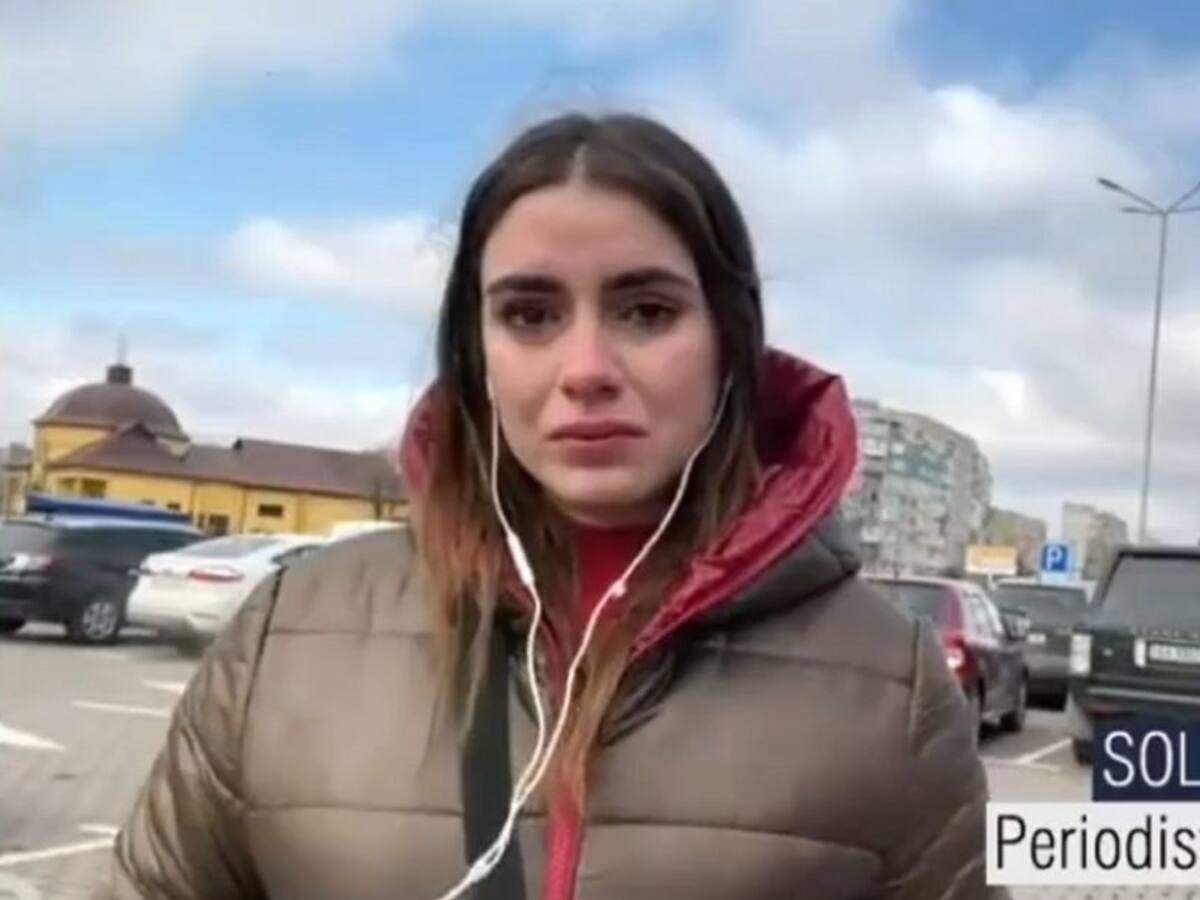 Familia suplica a periodista en Ucrania que se lleve a su hija