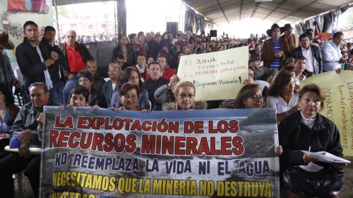 Comunidad se opone a intervención petrolera en Pesca, Boyacá