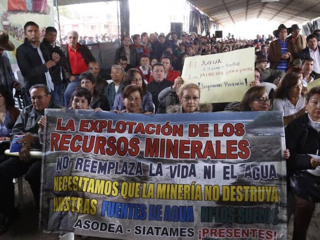 Comunidad se opone a intervención petrolera en Pesca, Boyacá