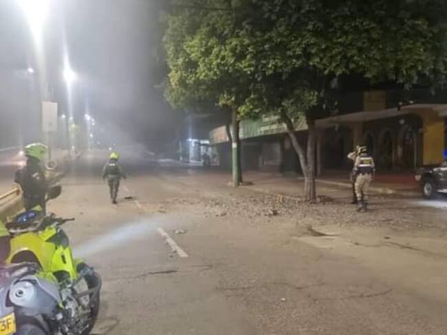 Explosión en el barrio Las Delicias de Neiva Foto Redes Sociales.
