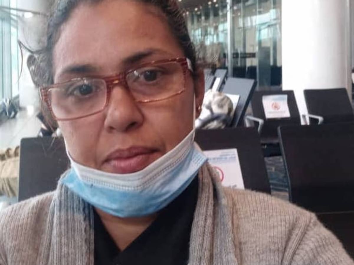 Pareja cubana varada en El Dorado pide asilo en Colombia