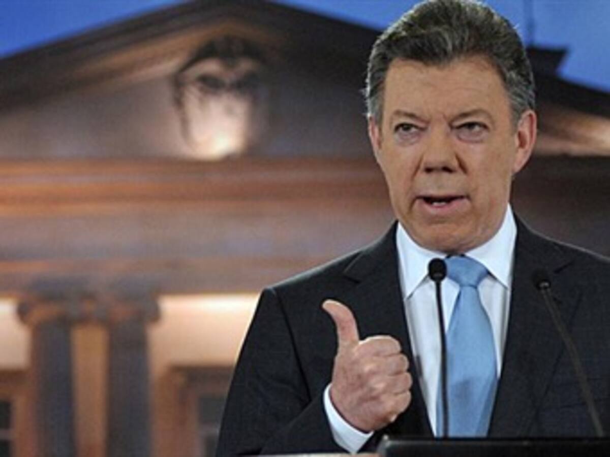 Presidente Santos sanciona la Reforma Tributaria