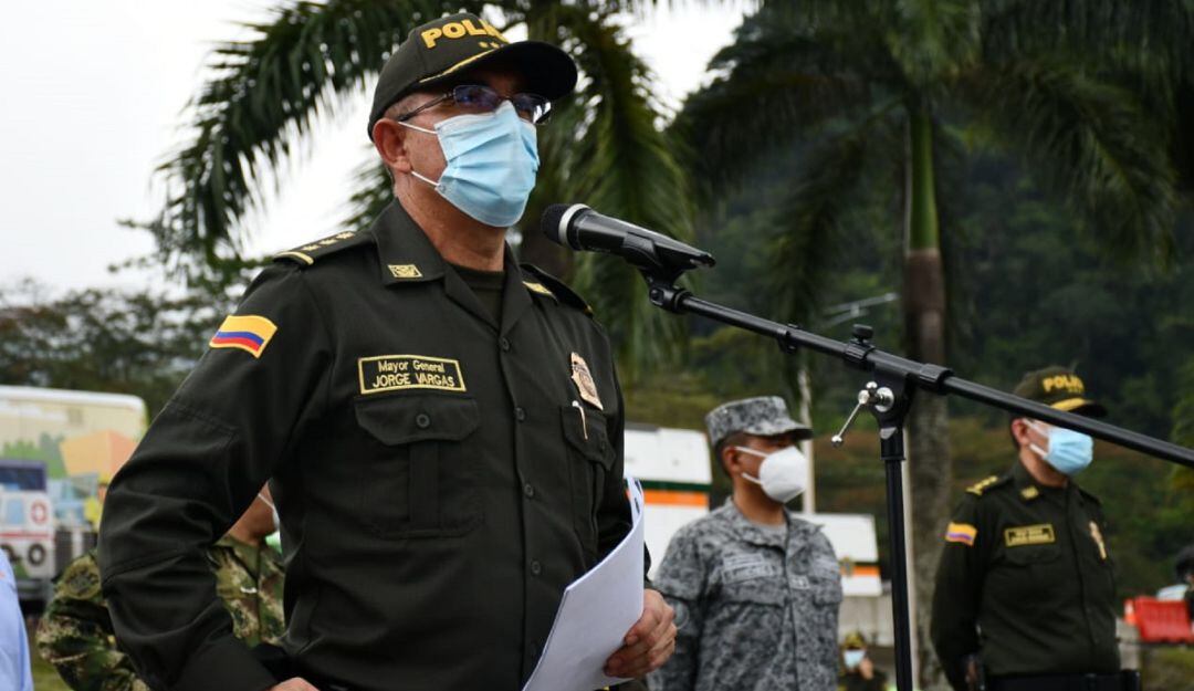 El director de la Policía Nacional, general Jorge Luis Vargas, presentó el plan de seguridad para Semana Santa,