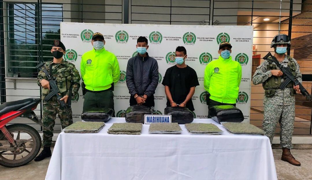 Incautan más de 24 mil dosis de marihuana en Florencia.