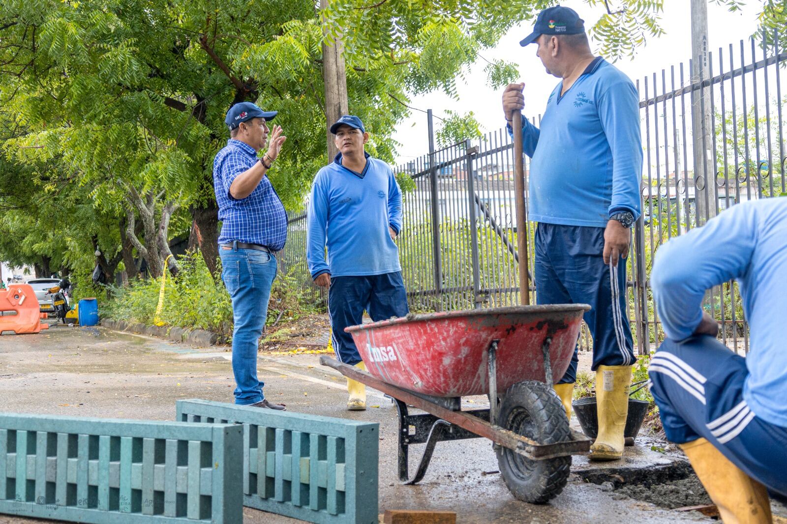Se dio inicio a la ejecución de un contrato por $280 millones, para la instalación de rejillas en madera plástica no reciclable