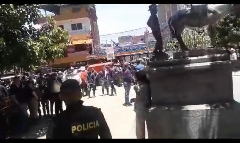 Los pobladores impidieron que los soldadores adelantaran sus operaciones militares en zona rural de Campamento. Foto: cortesía.