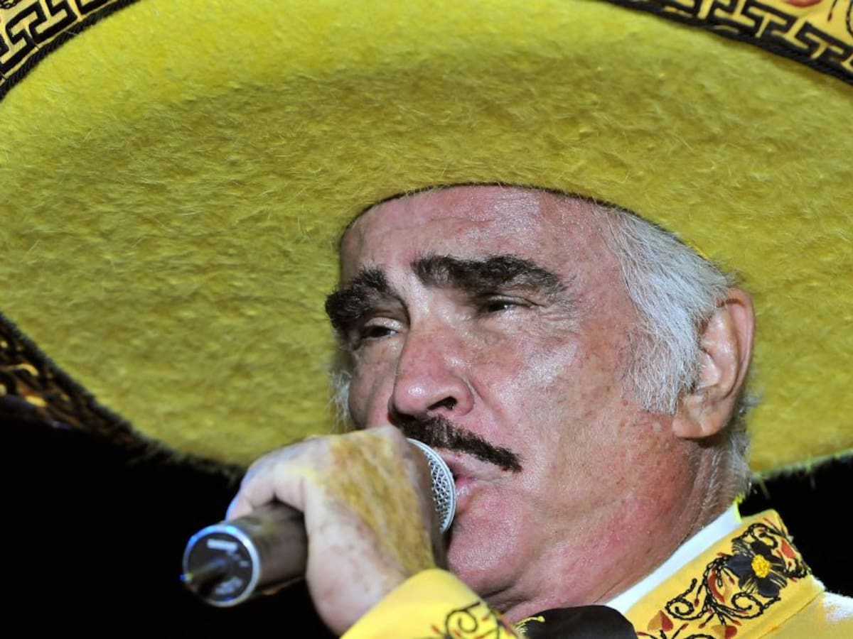Vicente Fernández: el artista internacional más exitoso en Colombia