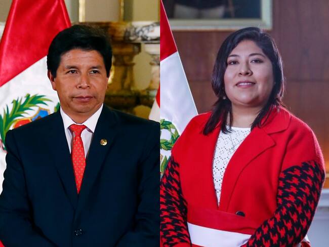 Pedro Castillo y Betssy Chávez | Fotos: Presidencia de Perú