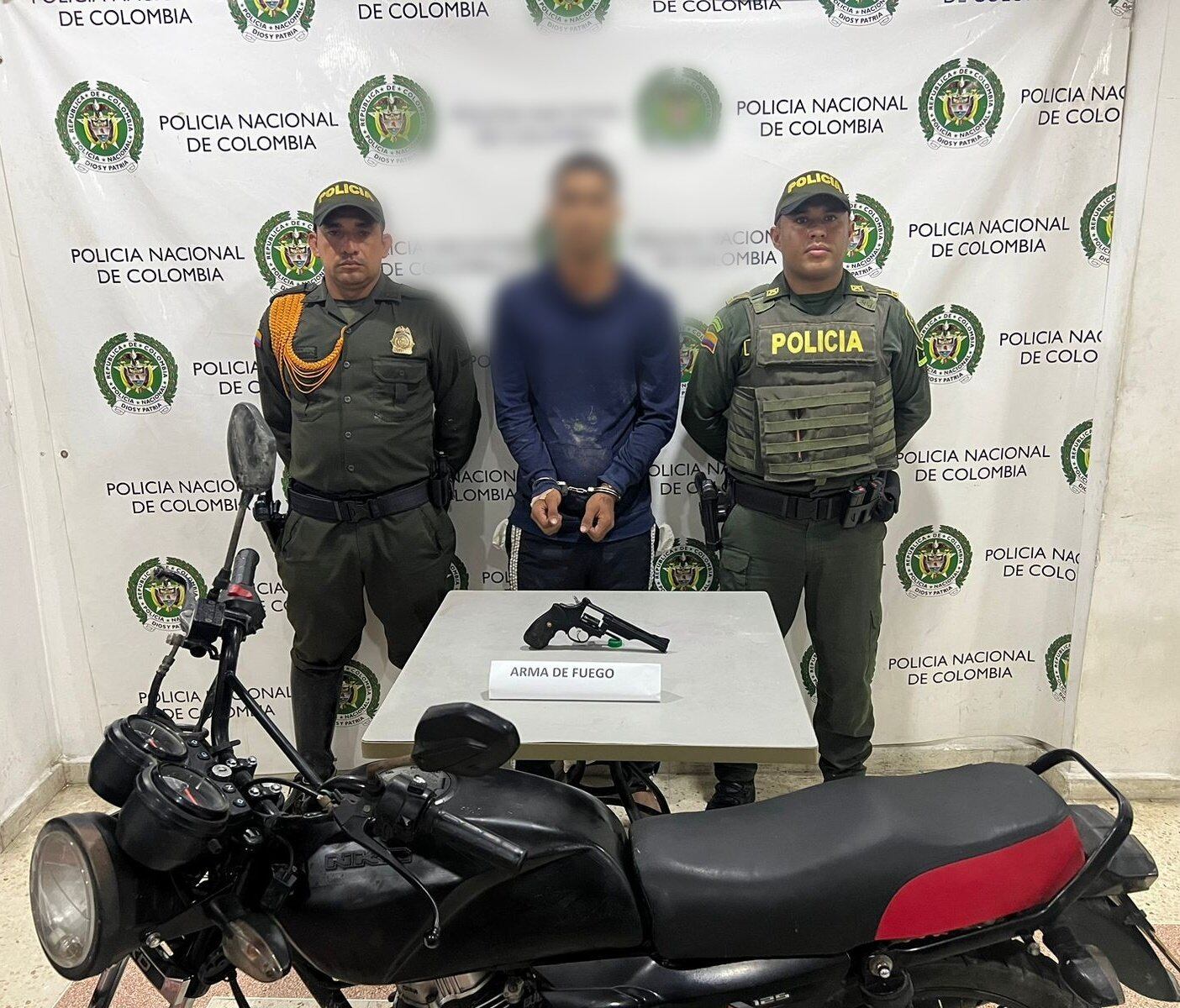 Capturado por homicidio en Malambo./ Foto: Policía Metropolitana de Barranquilla