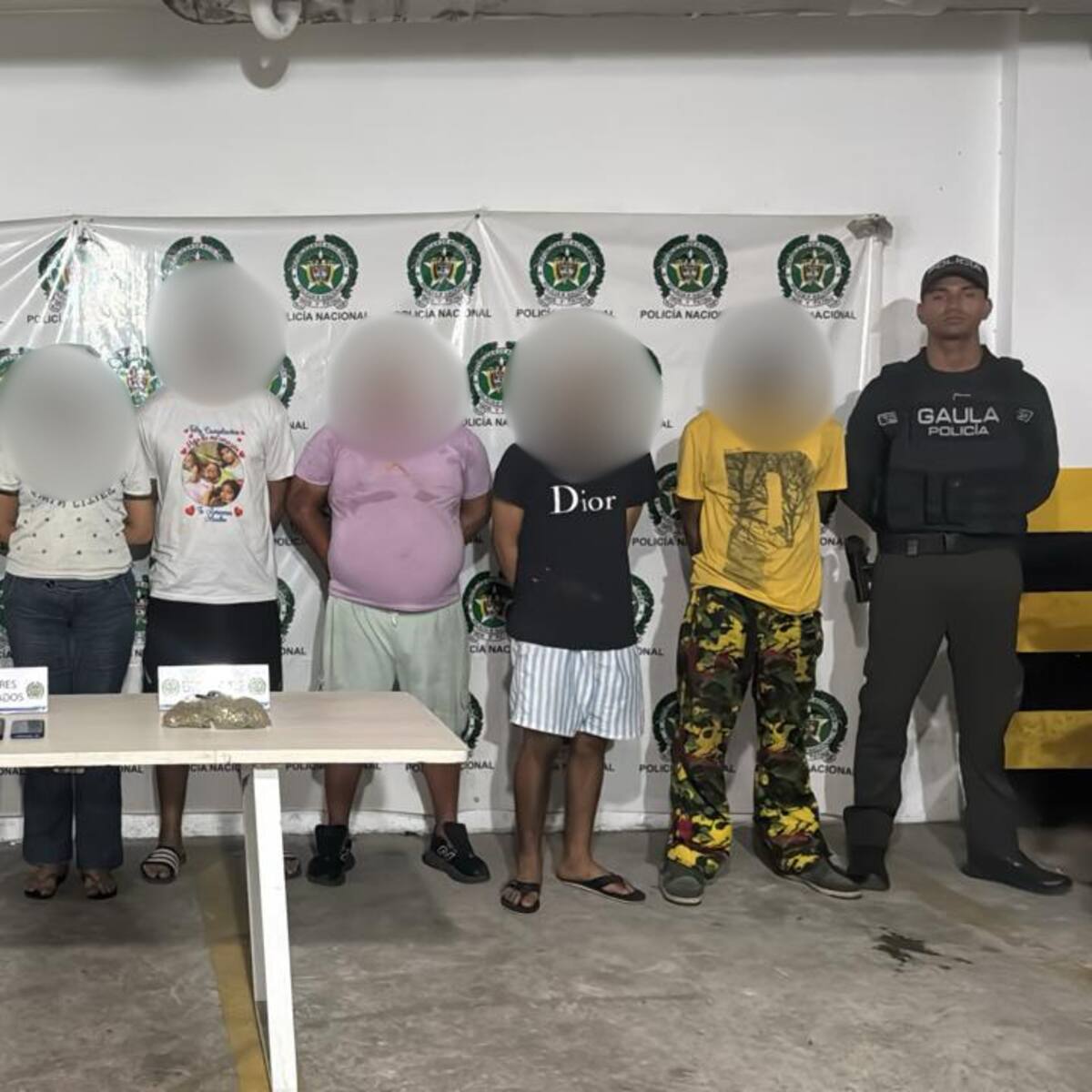 Capturan a ocho presuntos miembros de ‘Los Pepes’ por extorsión en Barranquilla