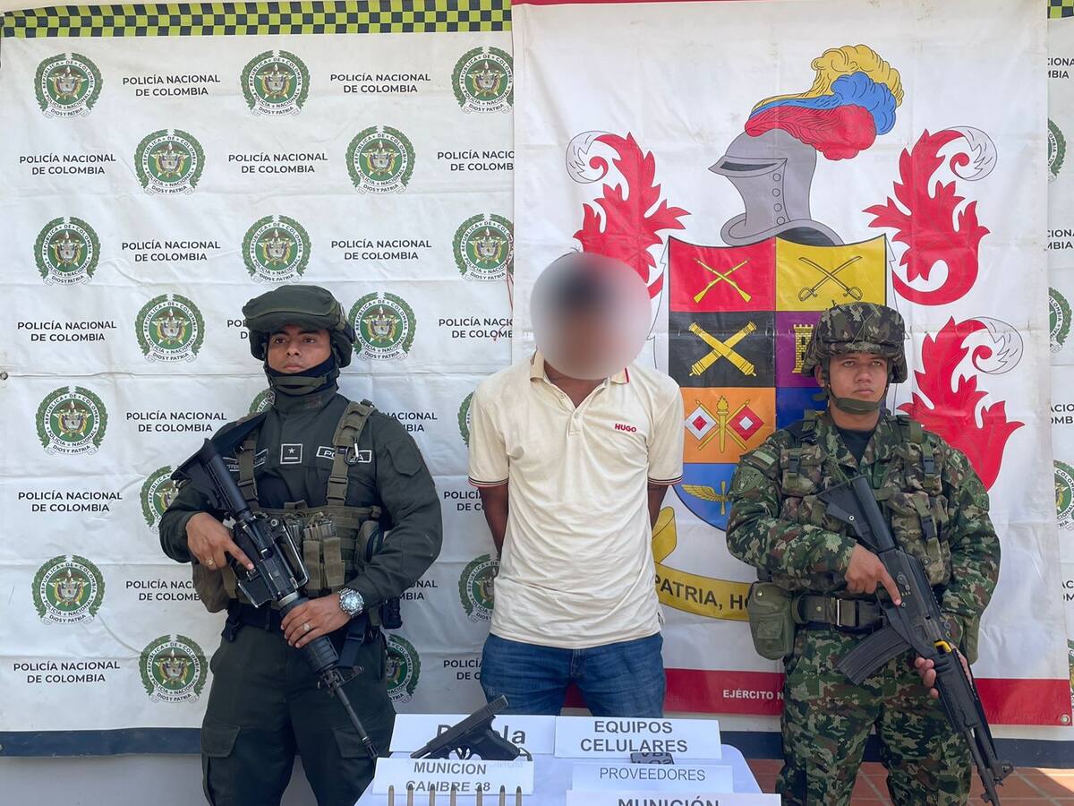 Capturado alias Chicharrón, sicario del Clan del Golfo en El Bagre, Antioquia