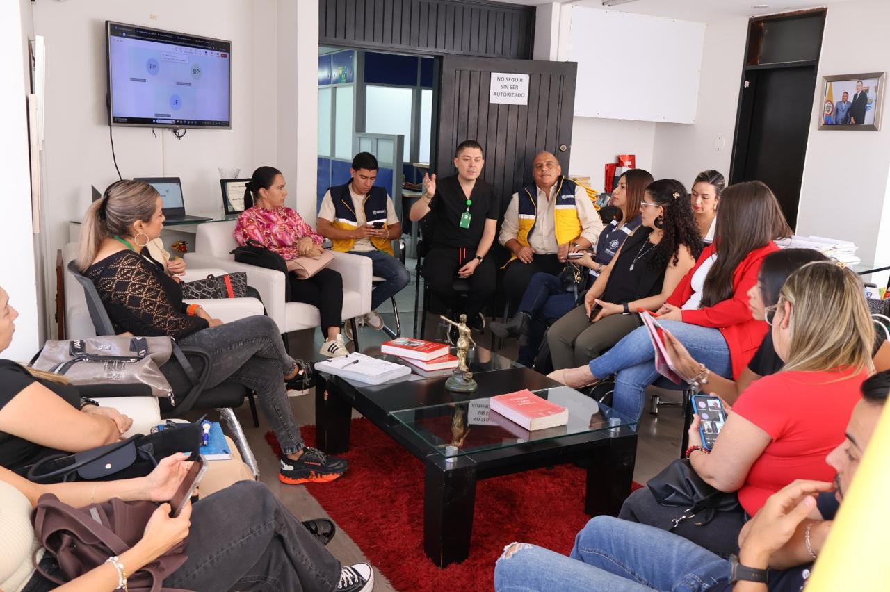 Incumplimientos de la Nueva EPS en Pereira (foto: Personería de Pereira)