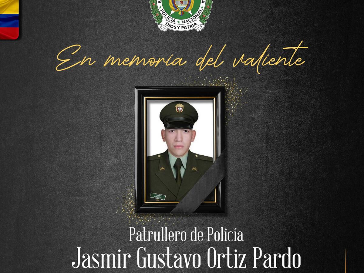 Un patrullero de la policía fue asesinado en el norte del Cauca