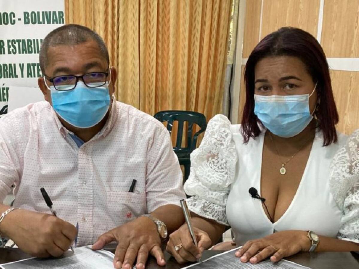 Anthoc Bolívar y ESE San José de Achí suscribieron acuerdo laboral