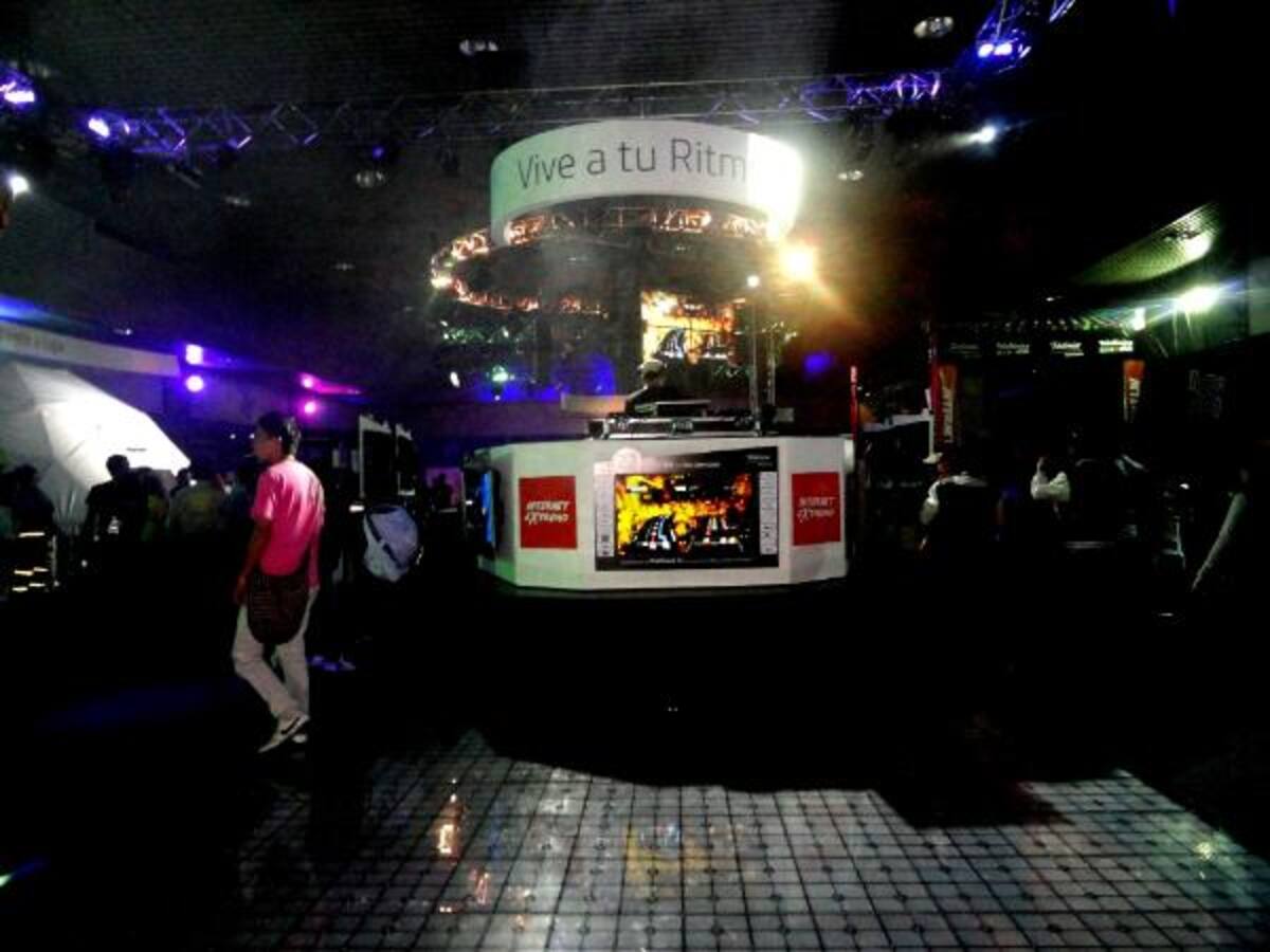 Escenarios de ocio en el Campus Party.