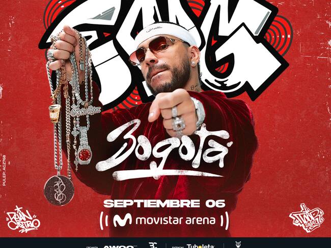 RYAN CASTRO se presentará por primera vez en el movistar arena de Bogotá