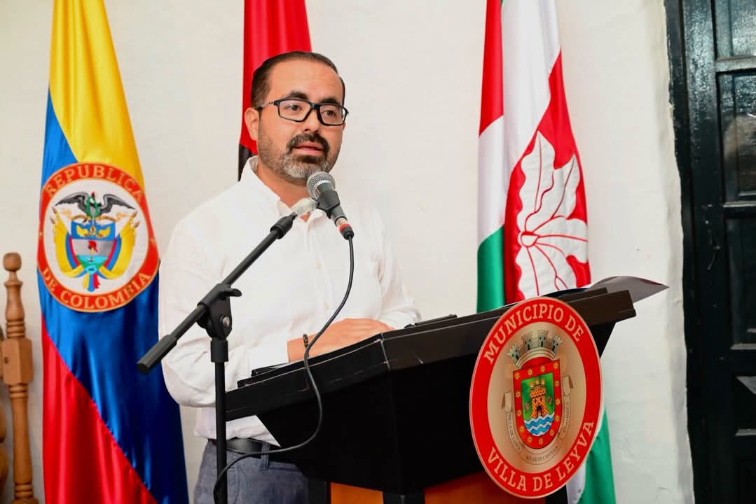 Nicolás Méndez Figueroa, alcalde (e) de Villa de Leyva, Boyacá / Foto: alcaldía de Villa de Leyva.