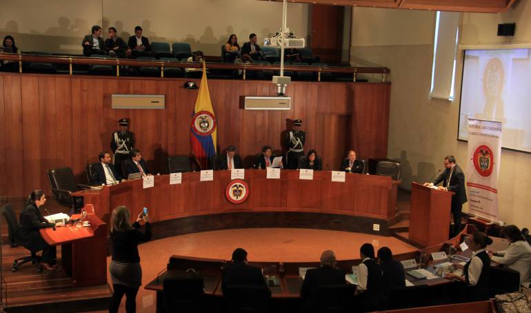 Corte constitucional.