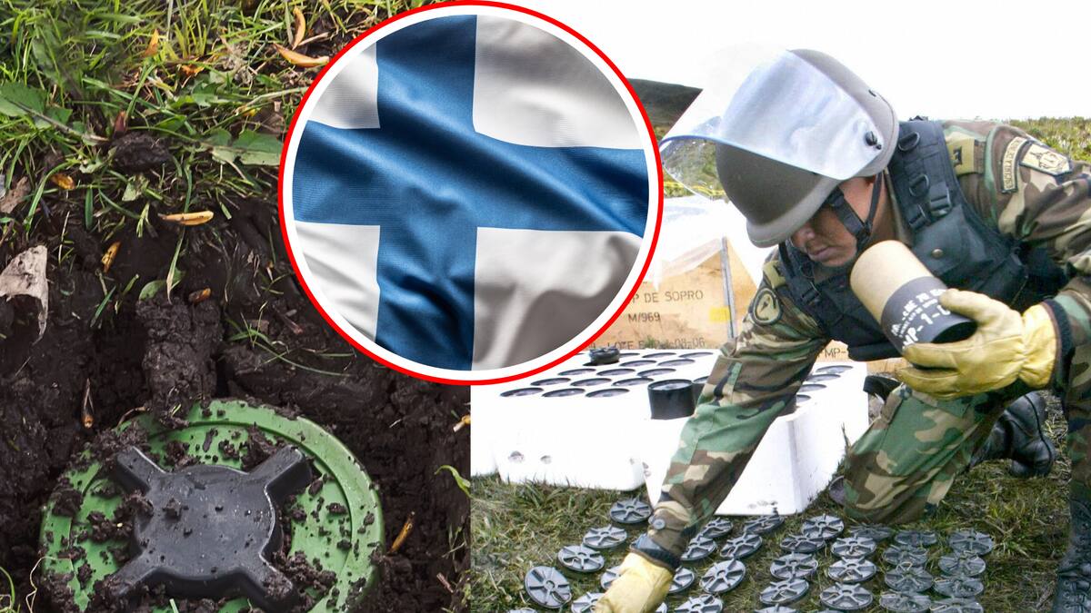Finlandia se retira del tratado de prohibición de minas “por amenaza rusa”