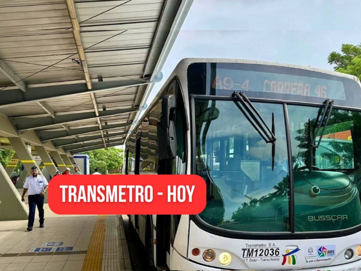 Se presentan retrasos en servicio de Transmetro de Barranquilla: Esto dice el sistema