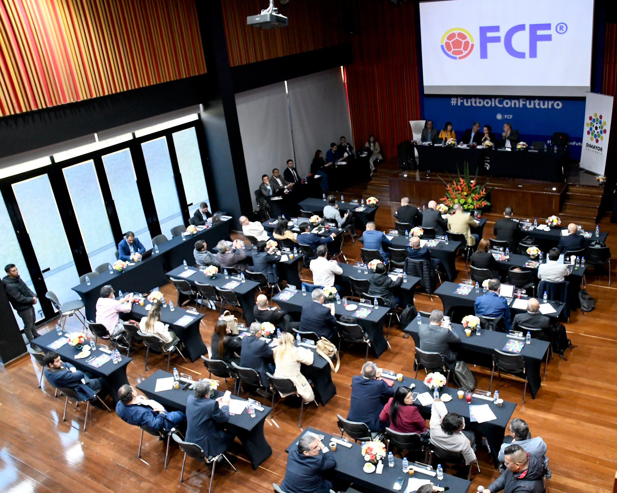 Última Asamblea de la Dimayor. / Twitter: @Dimayor